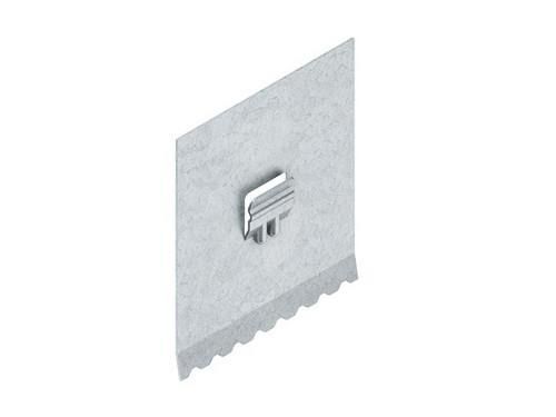 Niedax TPHRS 100 S holding plate 97x83mm 0.9mm steel bandv. separating profile