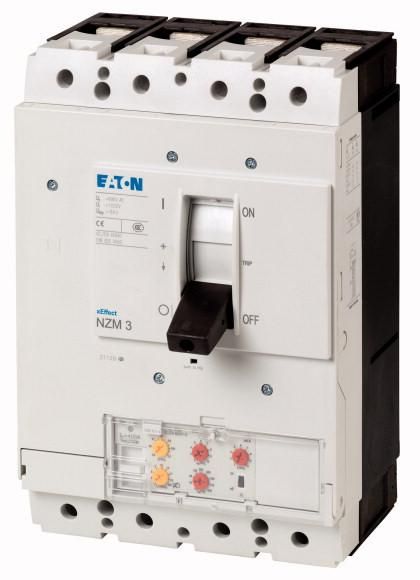 Eaton NZMH3-4-VE630/400 circuit breaker, 4p, 630A, 400A, in 4th pole, 265967