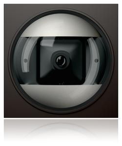 Ritto 1878350 Portier camera module Color. fixed detection area, grey-brown