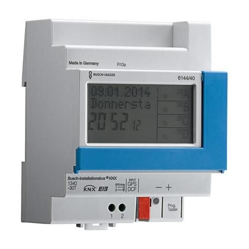 Busch-Jaeger 6144/40 yearly timer (prepared for DCF or GPS), 4-channel