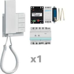 Elcom REK401Y AUDIO kit i2Audio+2Wire 1-subscriber intercom set