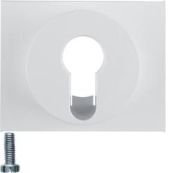 Berker 15057009 Centre piece for key switch/button polar white, glossy Berker K.1