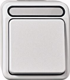 MERTEN MEG3150-8019 button 1-pole polar white
