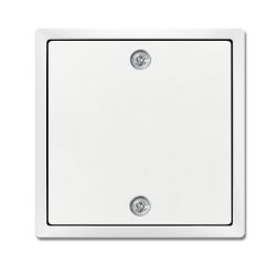 Busch-Jaeger 1796-84 central plate, for pull switch 2610/6 UC-xx, 2610/6 UJ-xx studio white