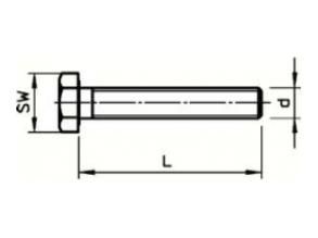 OBO Bettermann SKS 6X12F with nut and washer hexagon screw, 3156494