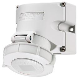 Mennekes 9354 32A3p12h according to TR IP67 wall socket