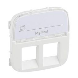 Legrand 755485 cover Valena Allure RJ11/RJ45 BF 2-way ultra white white, (white)
