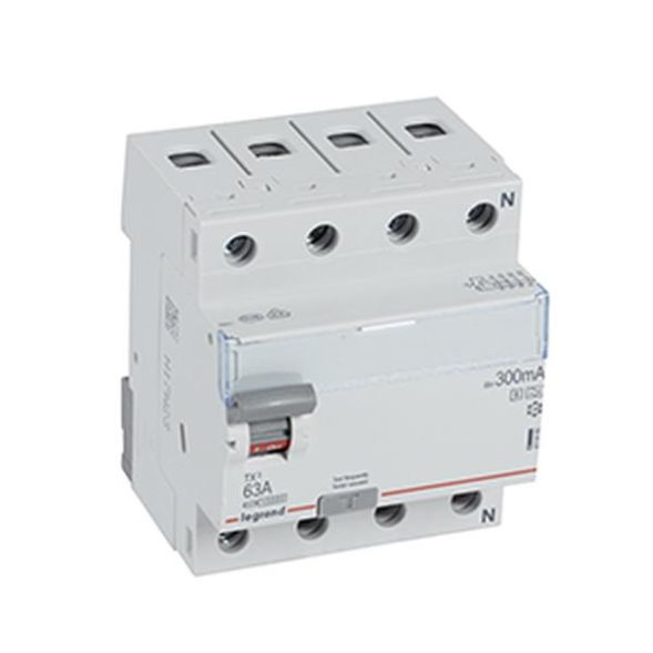 Legrand 411805 residual current circuit breaker TX3 63/0, 3A 4-pole AS