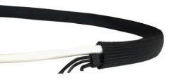 Fränkische Rohrwerke 4850702005 BPET-CC20B.50 PET black braided hose