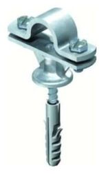 OBO Bettermann 113 BZ-HD with wood screw + dowel rod holder, 5412803