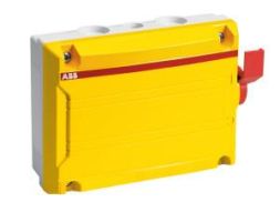 ABB Stotz-Kontakt BWS625YTPN, safety switch 6-pole 11 kW 690V with red handle, 2CMA142428R1000