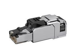 Telegärtner 100035951 CU-CN MFP8-SL T568A C6A D1-1.6 connector