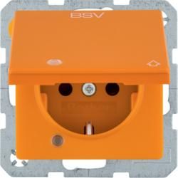 Berker 41516024 socket SCHUKO BSV KLPD bel Qx