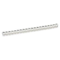 Legrand 038161 Nameplate CAB 3 1, 5-2, 5mm '21-40', (white)