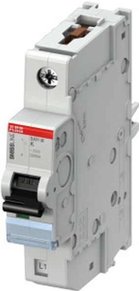 ABB Stotz-Kontakt S401M-K13, miniature circuit breaker K, 13A, 10kA, 1P, pluggable, 2CCS571001R0447