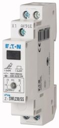 Eaton Z-SWL230/SS switch, +LED, 230AC/DC, 2S, 16A, orange, 276306