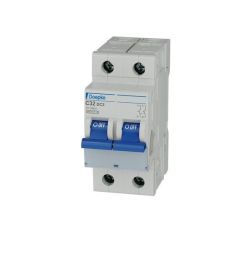 Doepke 9912266 DLS 6hdc C-characteristic two-pole 32A circuit breaker