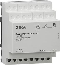 Gira 102400 Power supply AC 24 V 1 A KNX REG