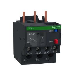 Schneider Electric LRD08 2-4A motor protection relay