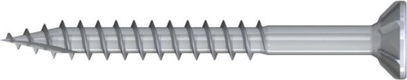 Reisser 009251V138-035040S-1 RETINOX 2 plus chipboard screw, Flaseko, TX drive, partial thread, 3.5 x 40, stainless steel A2, brushed, pass., 1x sliding, pack of 50, cutting notch