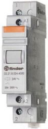 Finder 22.21.8.024.4000 Installation Relay 1S 20A 24VAC