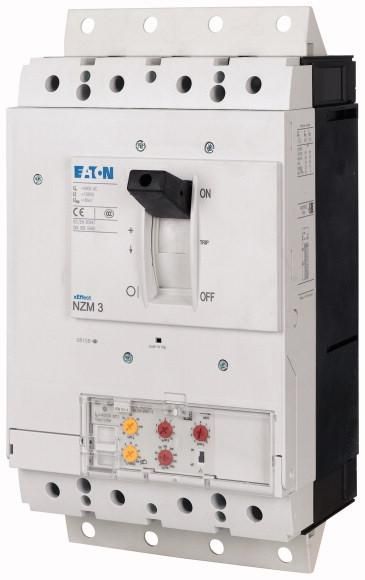 Eaton NZMH3-4-VE630/400SVE circuit breaker 4p selective + plug, 168896