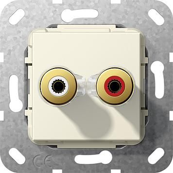 Gira 566501 WBT 0710 Cu nextgen screw connection insert cream white