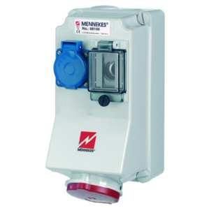 Mennekes 98166 IP44 socket combination