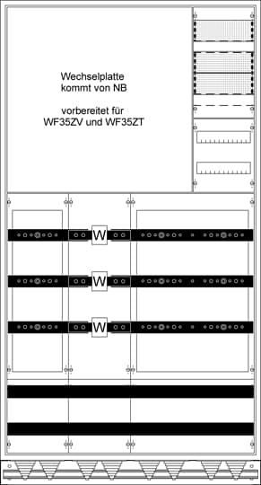 ABB Striebel &amp;amp; John 2CPX056082R9999 WX42K2L MuW cpl.TX412S 800A cabinet