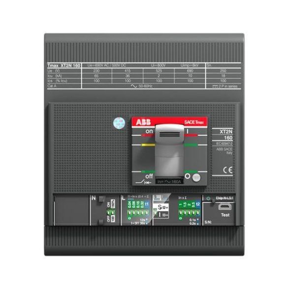 ABB Stotz-Kontakt 1SDA074958R0001 XT2N 125 Ekip LSI In=100A 4p FF UL/CSA circuit breaker