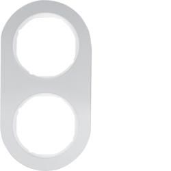 Berker 10122074 frame aluminum/polar white series R.classic