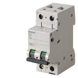 Siemens 5SL4206-7 circuit breaker 400V 2-pole C6A