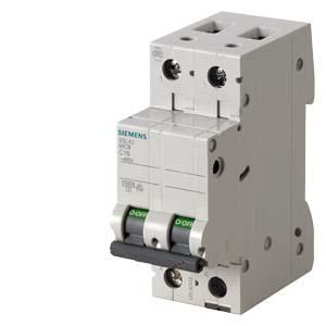 Siemens 5SL4206-7 circuit breaker 400V 2-pole C6A