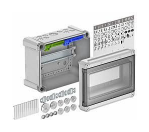 OBO Bettermann SDB 09 PC for max. 9 division units small distributor, 2008848