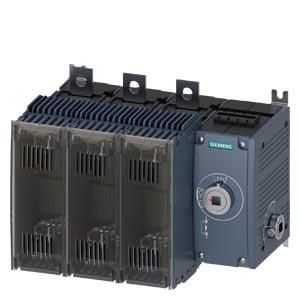 Siemens 3KF3325-4RF11 switch disconnector size 0+1 3p. 250A side panel drive right