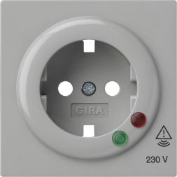 Gira 144142 cover SCHUKO surge protection S-Color gray
