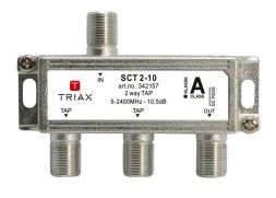Triax 342157 SCT 2-10 2-way 10dB tap