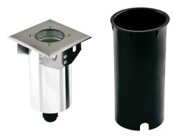 EVN 674510 quad. Alu IP66 GX5,3 max.35W 12V recessed floor spotlight