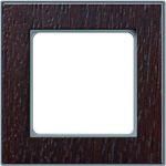 Hochköpper 00183591 1fach Nova wood wenge alu frame