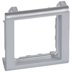 Legrand 080295 support ring MOSAIC Panel 2mod alu