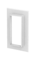 OBO Bettermann G-KWAG70170RW pure white closed version wall end panel, 6274870