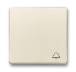 Busch-Jaeger 2520 KI-82 rocker with print ivory white