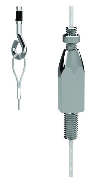 PROTEC.class 05106154 PSABAT3x90 Betona M6 Trapez M10 90kg/3m cable suspension