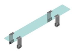 ABB Stotz-Kontakt Orion Shield-K120 , ORION SHIELD-K120 lens shield for light grid ORION 2 with height = 1200 mm , 2TLA022313R8300