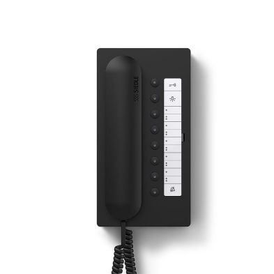 Siedle BTC 850-02 S bus telephone Comfort in black