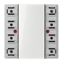 Jung LS5091TSM KNX push button module Universal Universal, 1-way, F50, LS series