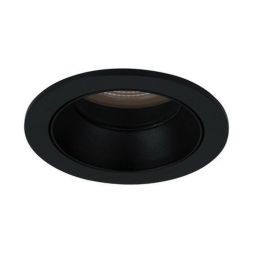 Brumberg 12035183 500mA 9.2W 3000K black LED recessed ceiling spotlight