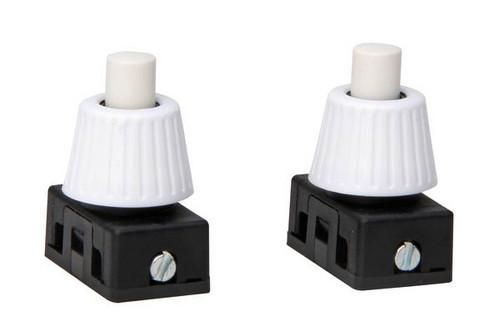 Kopp 192117081 1-pole off switch black/white pull switch