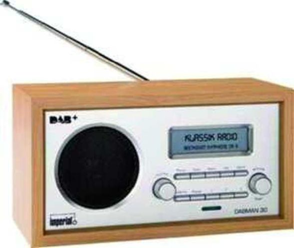 Telestar DABMAN-30 DAB+/FM radio wood look retro
