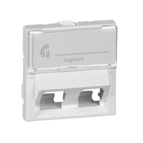Legrand 078613 Mosaic KEYSTONE 45° 2-f.2-mod sw Adapter